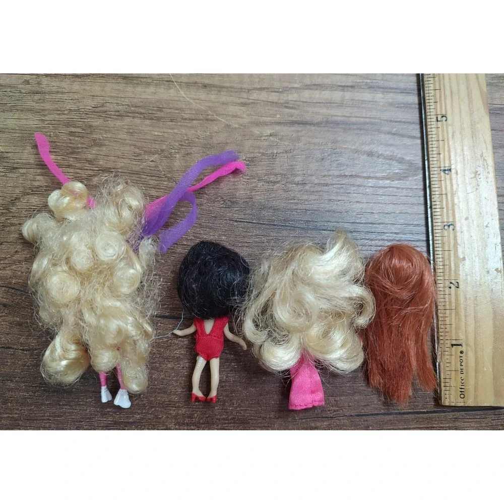 MATTEL Mini Barbie Dolls 2.5inch Lot Of 4